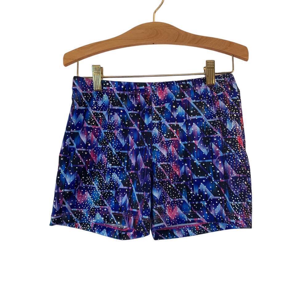 Danskin Now Girl's Sparkle Athletic Shorts / Size: XL 14-16
